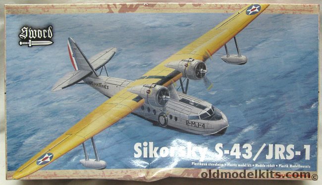 Sword 1/72 Sikorsky S-43 / JRS-1 - US Marines, SW72019 plastic model kit